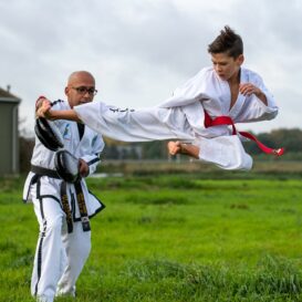 Taekwon-Do training