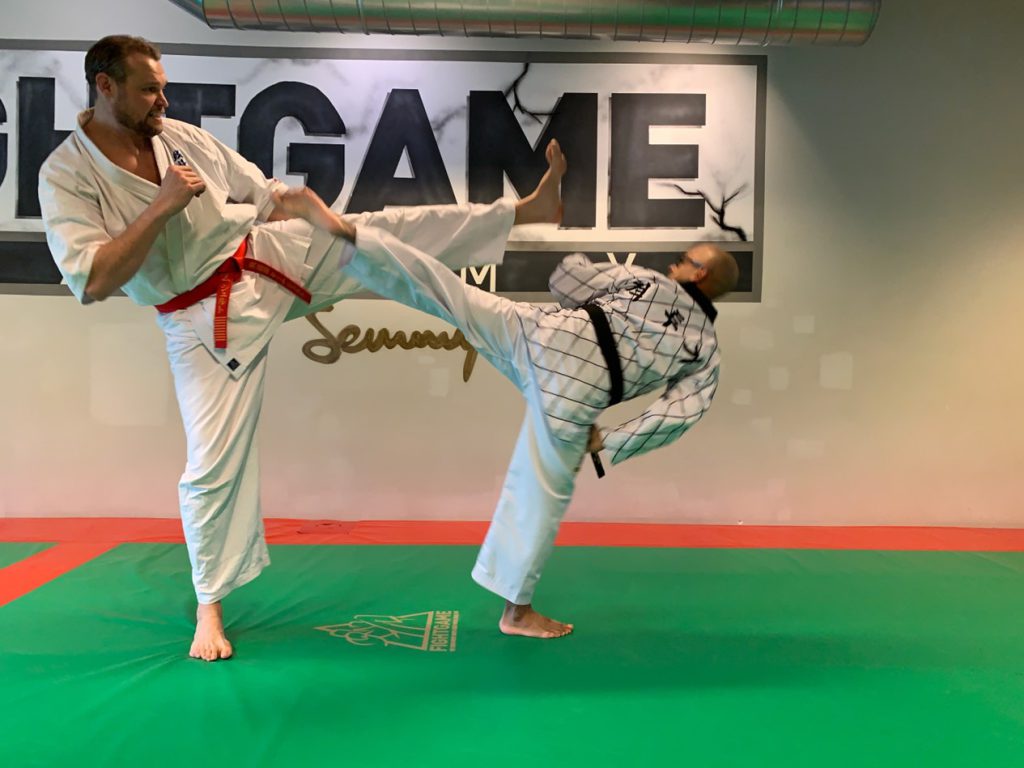 Koreaans Kickboksen sparring