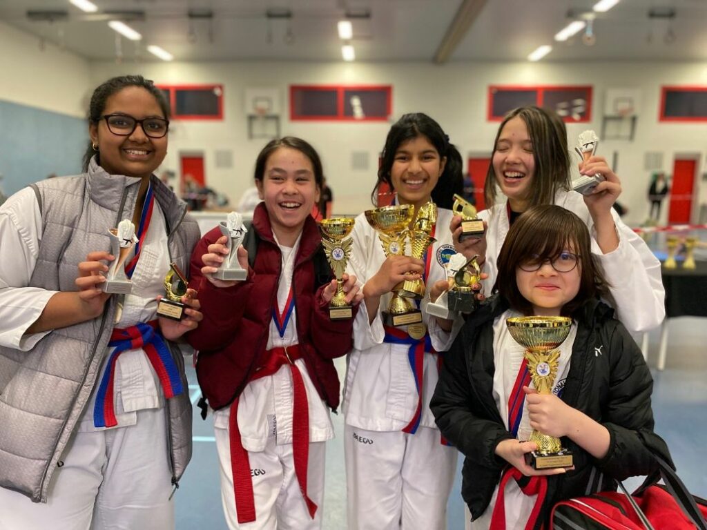 Groepsfoto toernooi Chung Do Kwan