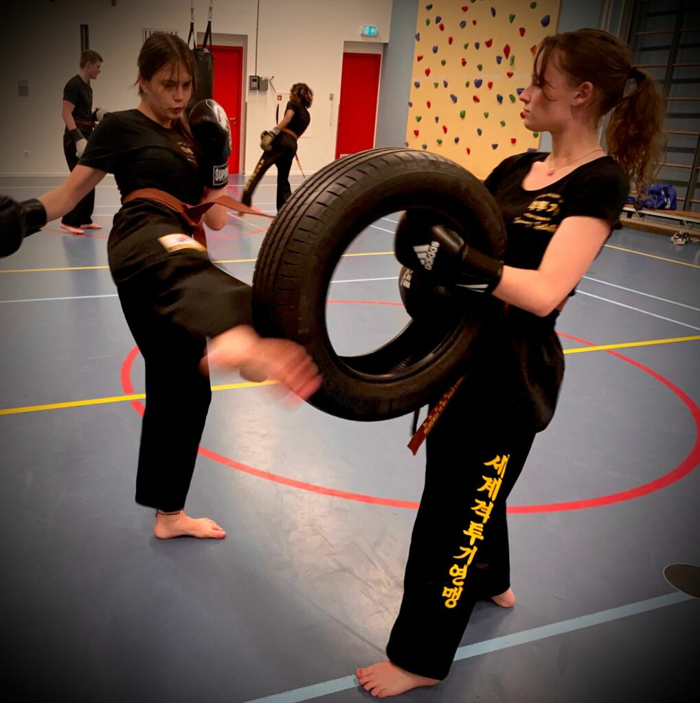 Kickboksen Jeugd training