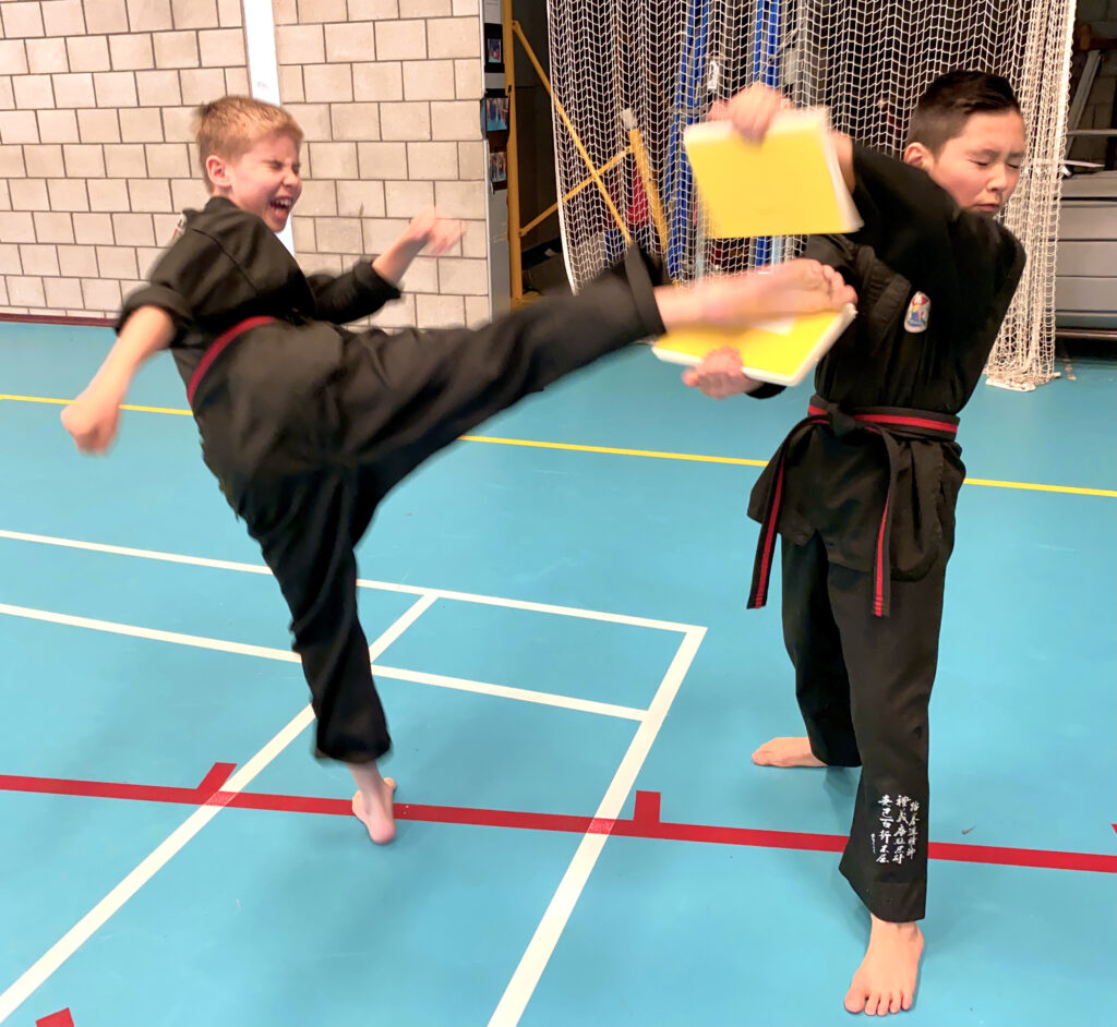 Jeugd Taekwon-Do training