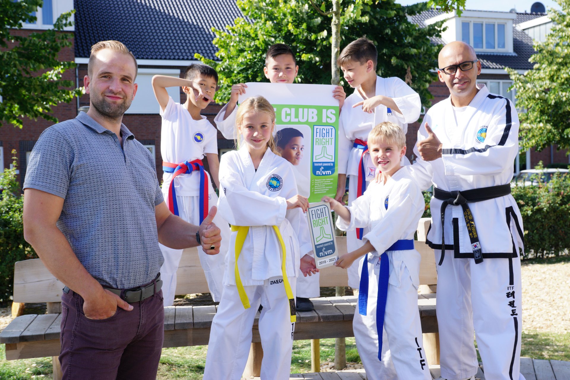 Fight Right Keurmerk uitreiking